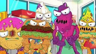 Grossery Gang Cartoon  SUPER JUNK FOOD  Cartoons for Children [upl. by Isador]