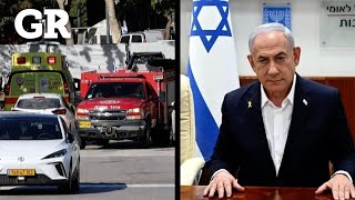 Atacan con dron residencia de Netanyahu en Israel [upl. by Acinomed]