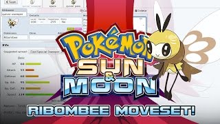 Ribombee Moveset Guide How to use Ribombee Pokemon Sun and Moon w PokeaimMD [upl. by Richie]