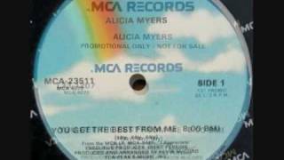 Alicia Myers  You Get the Best from Me Say Say Say Extended Version [upl. by Sofko]