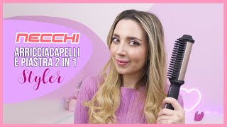 Arricciacapelli 2 in 1 Necchi  Tutorial e Review [upl. by Pimbley]