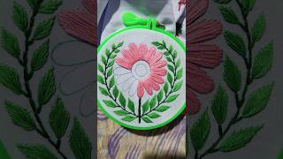 Easy Flower Embroidery Tutorial  trend avniembroidery [upl. by Ameyn405]