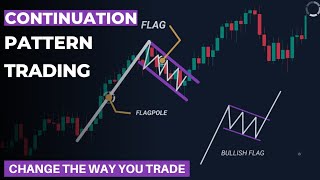 Continuation Pattern Trading  Continuation Chart Pattern  Price Action Trading [upl. by Charron497]