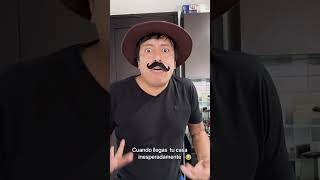 Cuando llegas a tu casa inesperadamente 😂😅 latinomemes humor comedia latinocomedy comedy [upl. by Enitsuga]