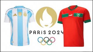 Argentina U23 Vs Marocco U23  Olimpiadi Francia 2024  Campo3D [upl. by Terra]