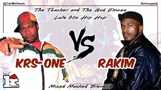 KRSONE vs Rakim mix [upl. by Ynohtnaleahcim471]