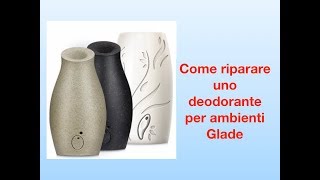 Come riparare un deodorante per ambienti Glade [upl. by Llednahc905]