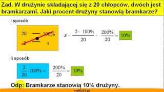 Jakim procentem jednej liczby jest druga liczba  Zadanie  Matfiz24pl [upl. by Ahiel707]