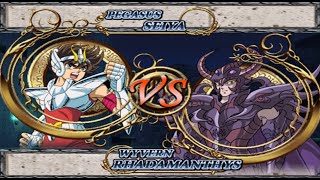 Seiya Vs Rhadamanthys  Saint Seiya The Hades PS2 [upl. by Lillith]