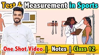 Test and Measurement in Sports  CH  6  CBSE Class 12th 2024 [upl. by Noiram]