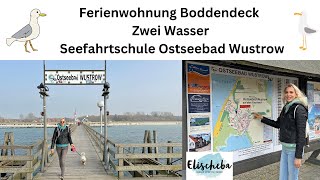 Ferienanlage Zwei Wasser  Seefahrtschule im Ostseebad Wustrow  Boddendeck Strand und Umgebung ⚓️🐚 [upl. by Maunsell]