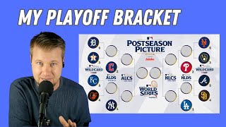 My MLB Playoff Bracket Prediction 2024 [upl. by Sarah280]