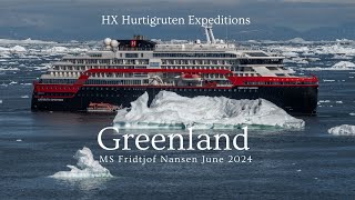 The heart of Greenland  Discobay  HX Hurtigruten Expeditions [upl. by Eidnalem674]