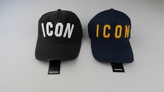 Real vs Fake Dsquared2 Icon Cap How to spot a replica Dsquared2 cap [upl. by Cornell]