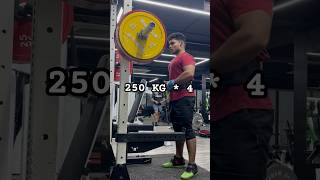 Squat 250 KG  4  83 KG powerlifting powerlifter squat strength [upl. by Undis]