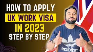 How To Apply UK Skilled Worker Visa in 2023 UK Work Permit Visa  Cost Of UK Skilled Worker Visa [upl. by Nosemyaj]