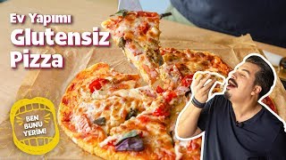 Ev Yapımı Glutensiz Pizza Tarifi  BenBunuYerim 24 [upl. by Wheelwright]