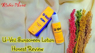 UVeil Sunscreen Lotion Honest Review  Uveil SPF 30 Honest Review  Best Affordable Sunscreen [upl. by Toole]