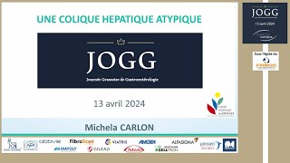 Une colique hépatique atypique  JOGG 2024 [upl. by Brittnee503]