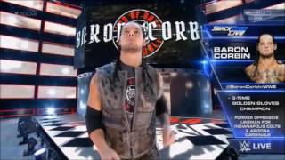 Baron Corbin entrance SmackDown Live 20161004 [upl. by Intosh]