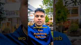 Free Ausbildung Contracts ausbildung ausbildungingermany vocationaltraining foreigningermany [upl. by Sartin]