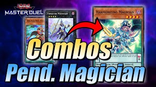 LEARN HOW TO PLAY MAGICIANS  PENDULUM MAGICIAN COMBOS  YUGIOH Master Duel [upl. by Hayley]