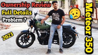 Royal Enfield Meteor 350  Ownership Review  Full Details  Mileage  Onroad Price 2023 Meteor 350 [upl. by Muscolo]