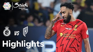 Ronaldo and Auba net as Al Qadsiah comeback to beat Al Nassr  Highlights presented by Visit Saudi [upl. by Melnick]