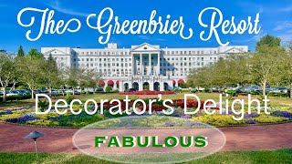 Exploring The Greenbrier Resort Luxury and History in West Virginia  The Style Chase [upl. by Ahsinat666]