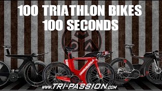 TOP 100 BEST TRIATHLON BIKES IN 100 SEC [upl. by Aisatsan971]