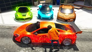 Stealing ELEMENTAL SUPERCARS in GTA 5 [upl. by Onailimixam849]