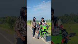 Matlabi Girlfriend 💔😭 shorts ktm zx10r [upl. by Shanley]