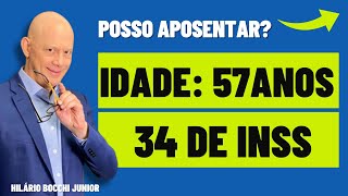 TENHO 57 ANOS e 34 de INSS [upl. by Guyer]