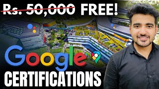 Free 7 Google Certification Courses 🔥 Free Career Certificate by Experts  6 Months  Beginner Level [upl. by Rez972]