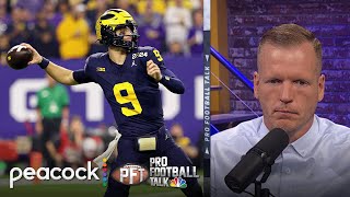 Minnesota Vikings an attractive landing spot for QB JJ McCarthy  Pro Football Talk  NFL on NBC [upl. by Kristoforo678]