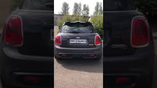 Mini Cooper S F56 Resonator Delete Exhaust Pops [upl. by Anikram]