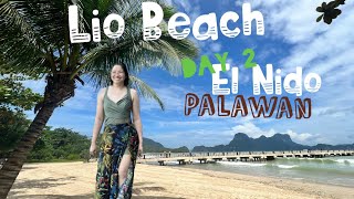 Lio Beach  Balai Adlao Hotel El Nido Palawan Day 2 with Typhoon [upl. by Nodle]