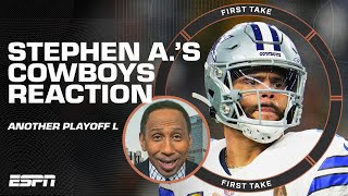 I set it up BEAUTIFULLY 🤩 Stephen A REACTS to the Cowboys losing 4832 to the Packers  First Take [upl. by Eustache136]