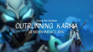 Xiao amp the Yakshas  Outrunning Karma Genshin Impact AMV  GMV  Vesperasa [upl. by Nimesay68]