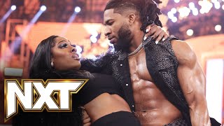 FULL SEGMENT – Trick Williams plants a kiss on Lash Legend WWE NXT March 12 2024 [upl. by Yirinec]