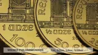 Goldmünze Wiener Philharmoniker  die erfolgreichste europäische Goldmünze Österreich [upl. by Burrows935]