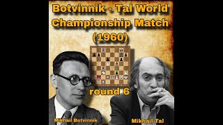 Botvinnik vs Tal 1960  in WC gameTal at his very best  chessclub0 [upl. by Demetre125]