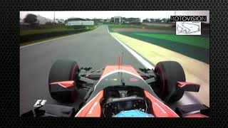 Alonso onboard  Qualifying GP Interlagos Brasil 2017 [upl. by Atiuqal]