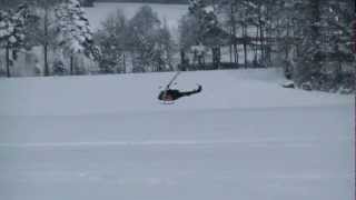 RC Huey Big Scale Rc Helicopter Crazy flight [upl. by Nyvets87]