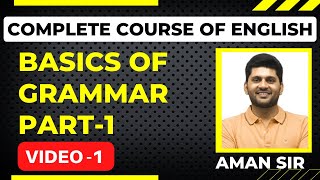 Basics of English grammarEnglish for competitive examsaman vashist free courseenglish grammar [upl. by Ococ]