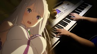 Re Zero Episode 8 OSTBGM  quotLAP PILLOW SONGquot  Bouya no Yume wo Piano Cover BEAUTIFUL VERSION [upl. by Efram]