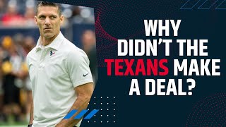 The Texans Didnt ADD at the NFL Trade Deadline Why No Moves [upl. by Atlas]