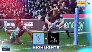 Premiership Rugby Highlights World Cup stars return as Harlequins put on a show v Newcastle Falcons [upl. by Iruyas]