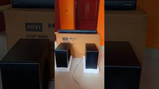 Mivi Fort H880 Soundbar 🔥youtubeshorts bass viralvideo trending [upl. by Ibbie40]