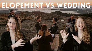 Elopement VS Wedding  Which ones right for YOU [upl. by Weissmann]